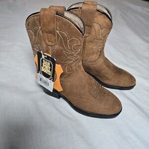 Infant Dan Post Boots Distressed Cowboy Boots Size 6.5 NWT (No Box)‎